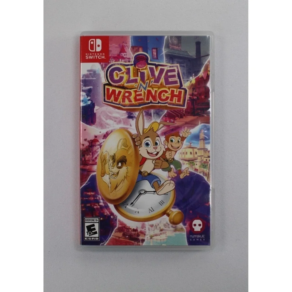 Clive 'N' Wrench Standard Edition Nintendo Switch Tested Very Good